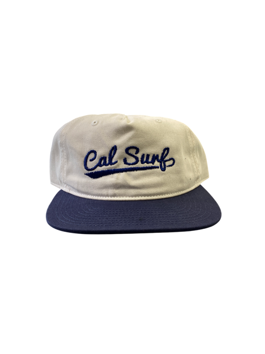 Bush League Embroidered Hat (white/navy)