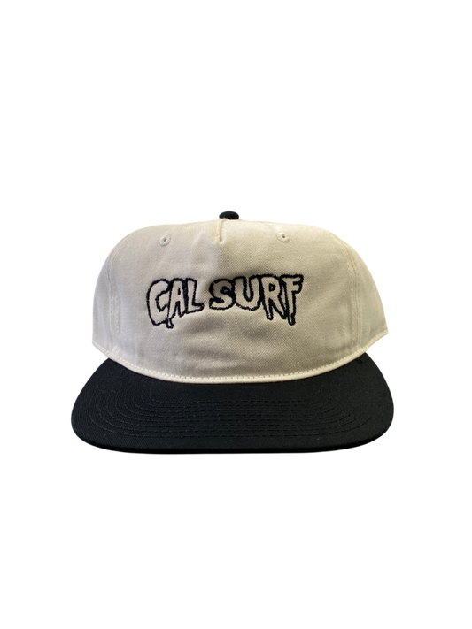 Creepy Logo 6-Panel (white/black)