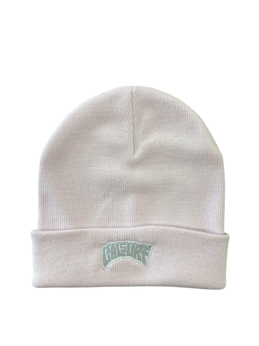 Swell Logo Beanie (Pink/Silver)