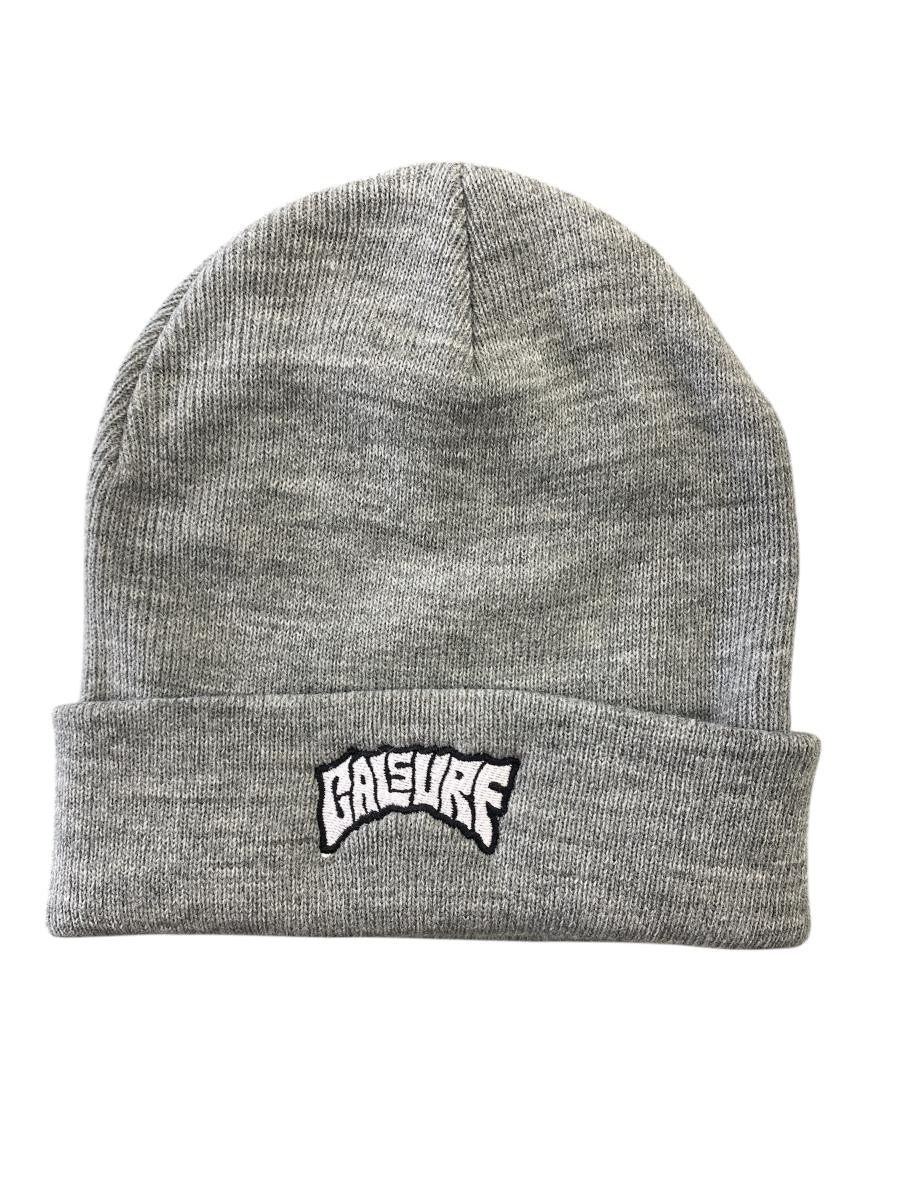 Swell Logo Beanie (Grey/White)