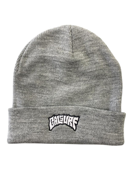 Swell Logo Beanie (Grey/White)