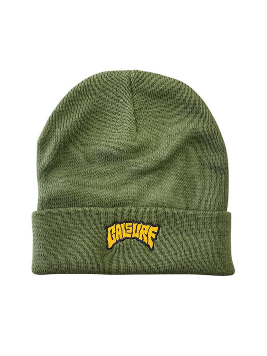 Swell Logo Beanie (Green/Gold)