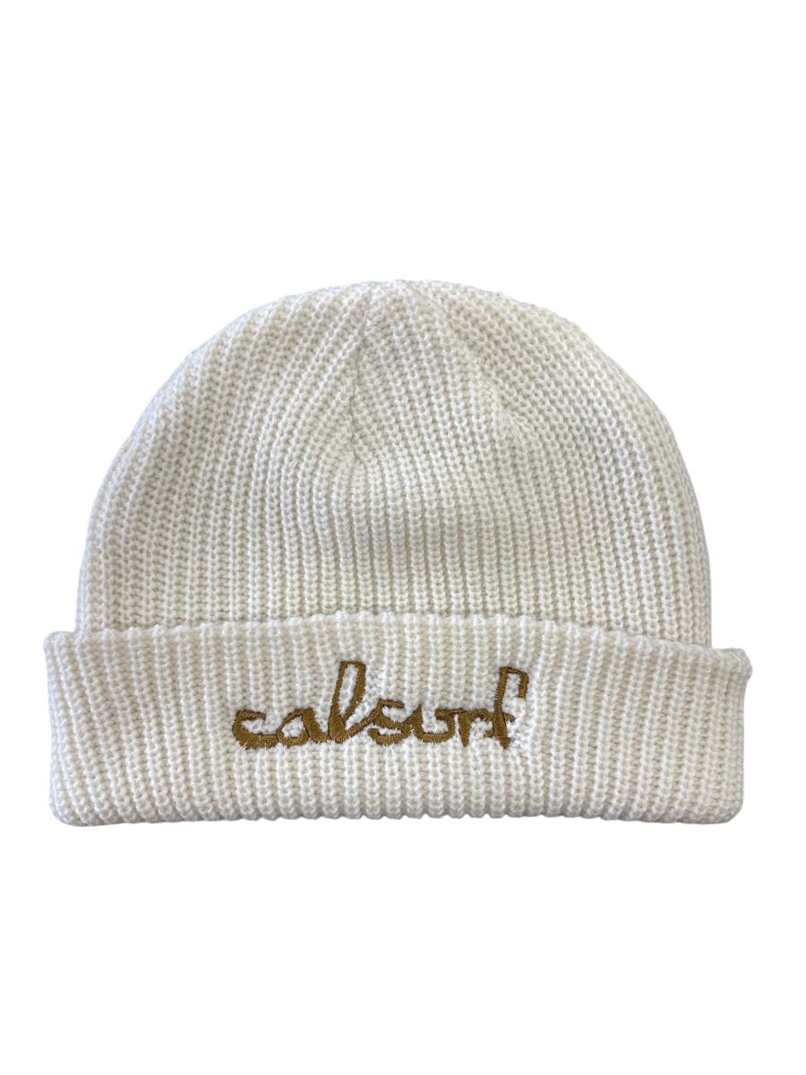 Chocolate Logo Beanie (white/bronze)
