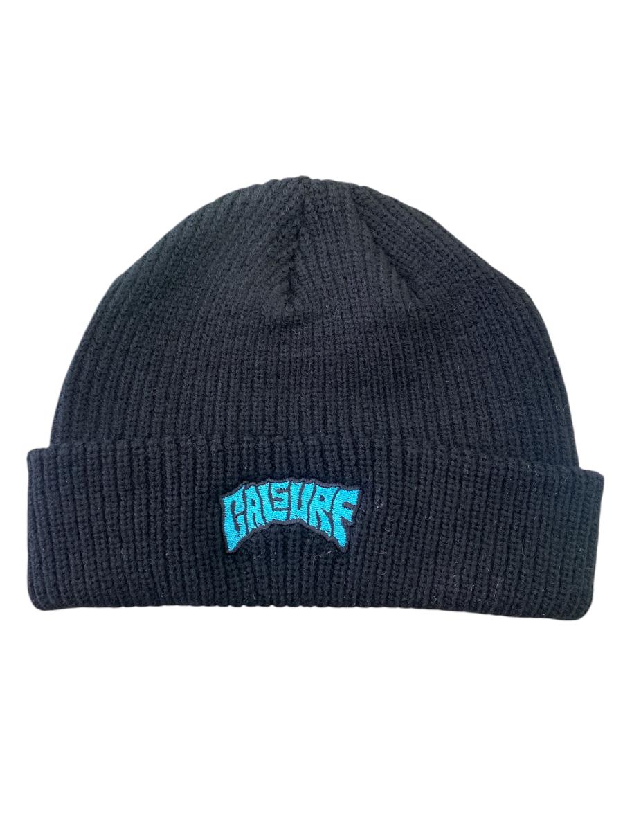 Swell Logo Beanie (Black/Blue)