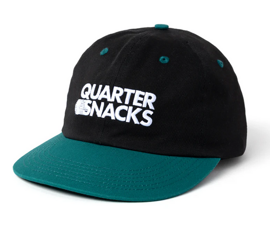 Journalist Cap (Black/Green)
