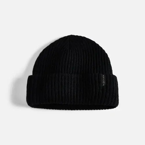 Ribbed Knit Wool (blk)