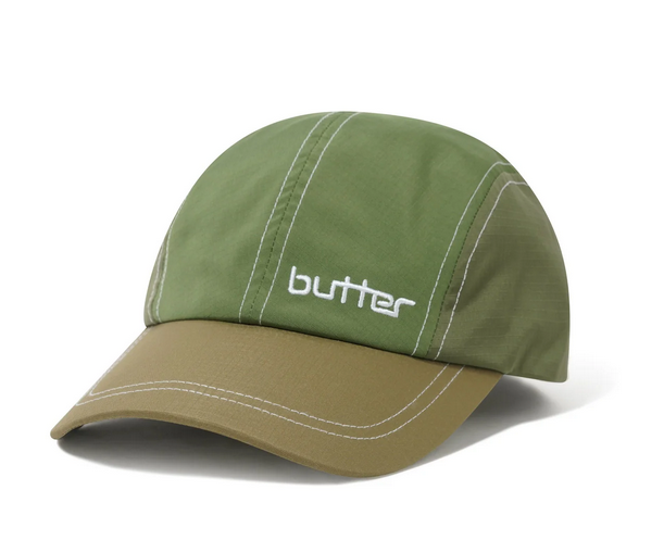 Primary 4 Panel Cap (Green/Tan) – Cal Surf