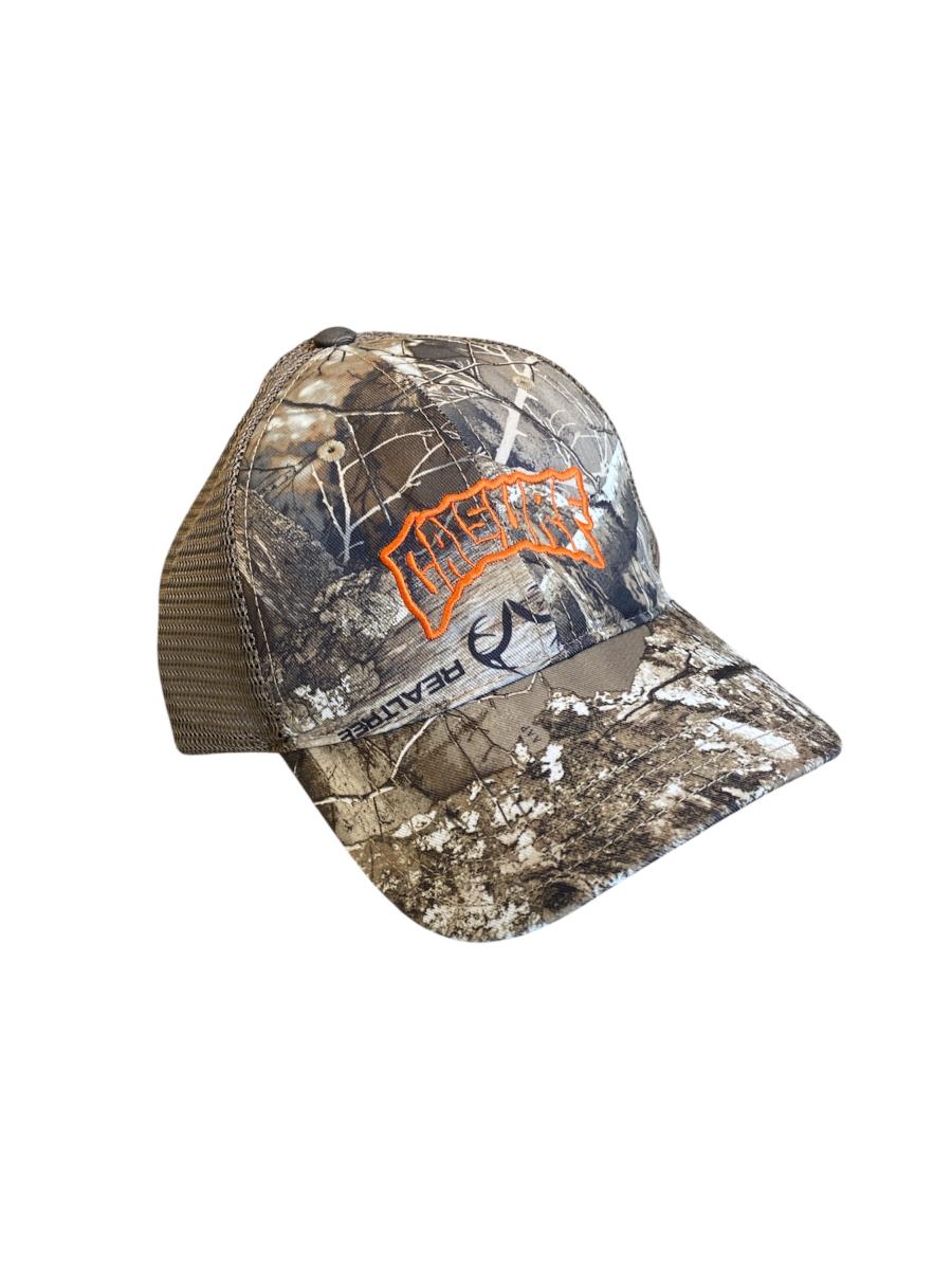 Swell Camo Trucker Cap (brown)