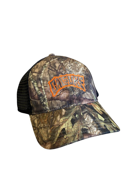 Swell Camo Trucker Cap (black)