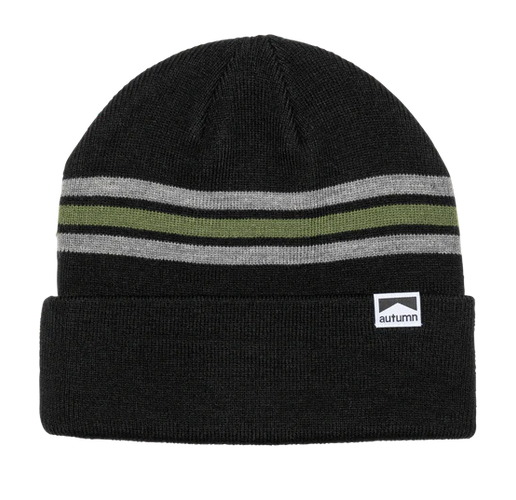 Surplus Bold Stripe Beanie (Blk)