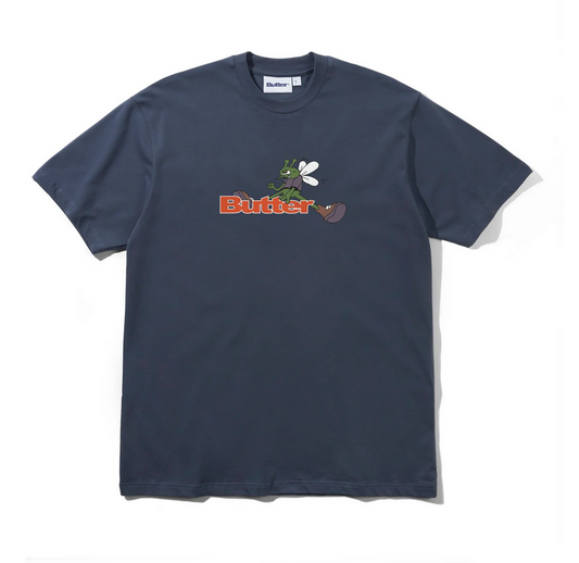 Skeeter Logo Tee (Steel Blue)