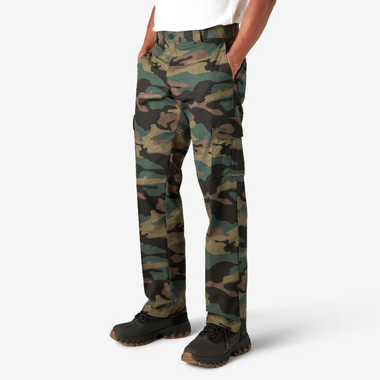 FLEX Regular Fit Cargo Pants (camo)