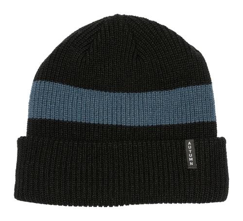 Band Fleece Lined Beanie (Black)