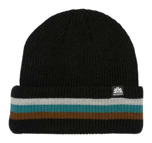 Simple Cuff Beanie (Black)