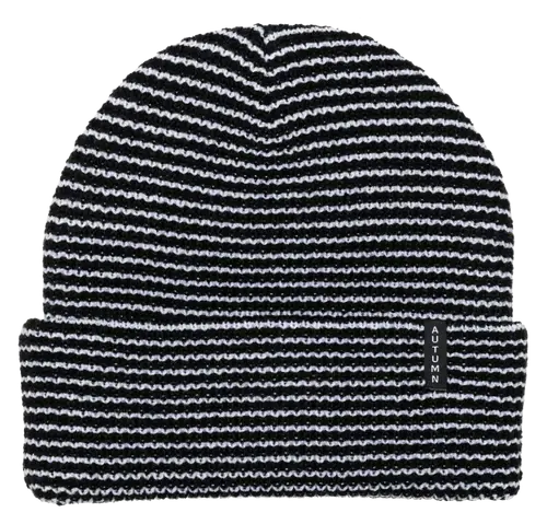 Select Stripe Beanie (Black/White)