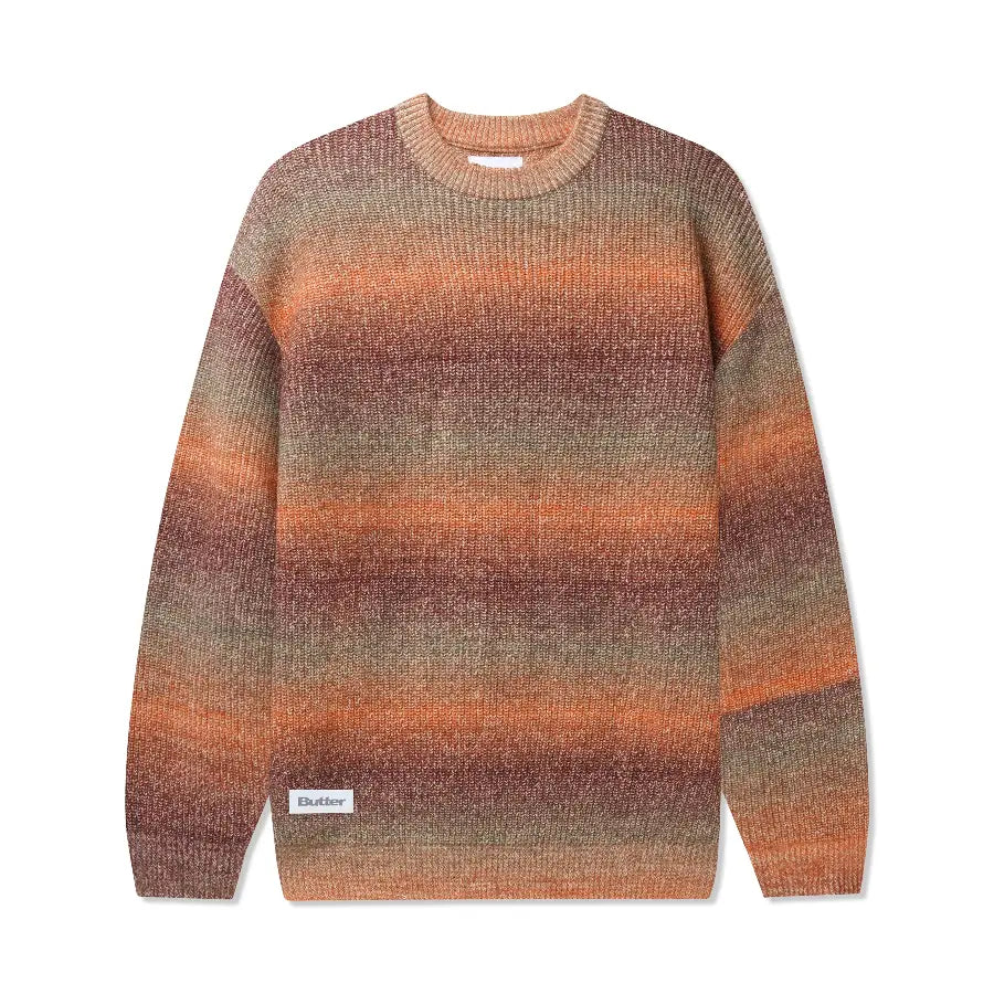 Beams Knit Sweater (Ochre)