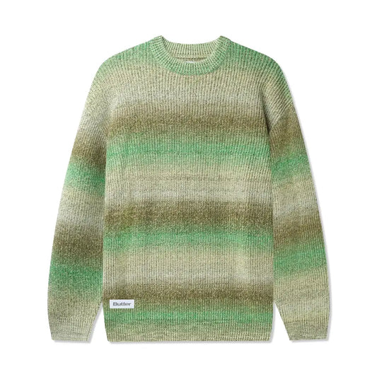 Beams Knit Sweater (Pesto)