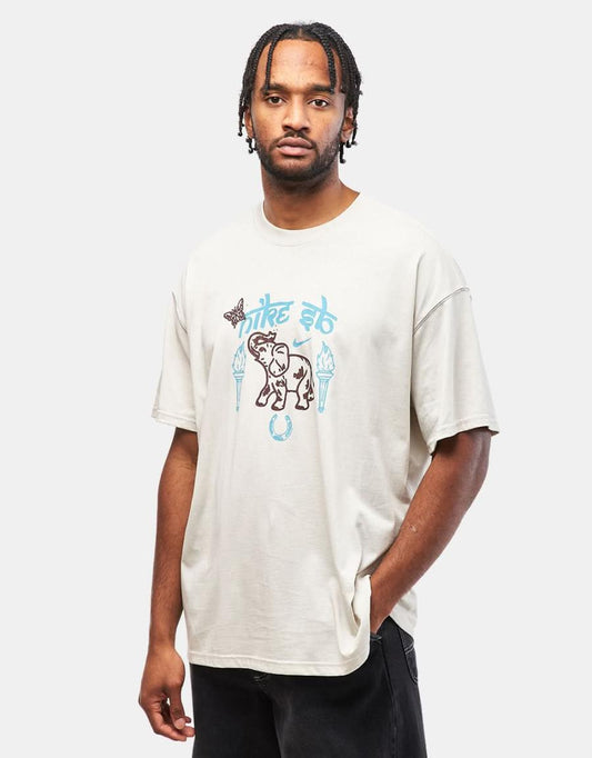 Elephant Tee (Light Bone)