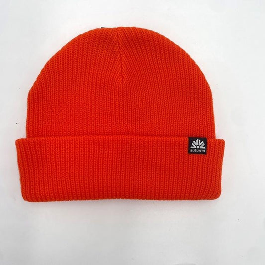 Simple Beanie (Safety Orange)