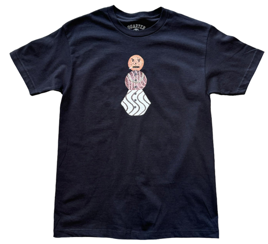 Front Snackman Tee (Black)