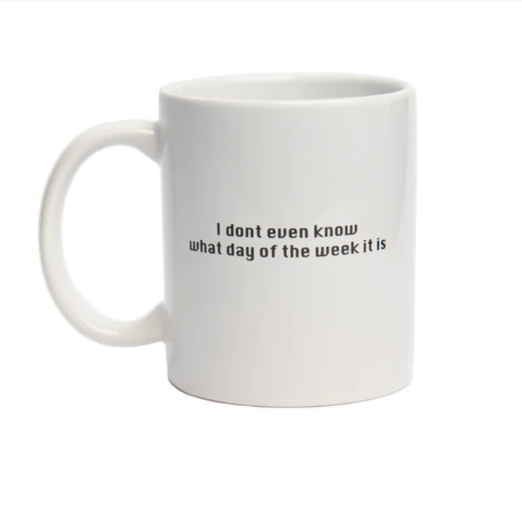 I Don't Know Mug (WHT)