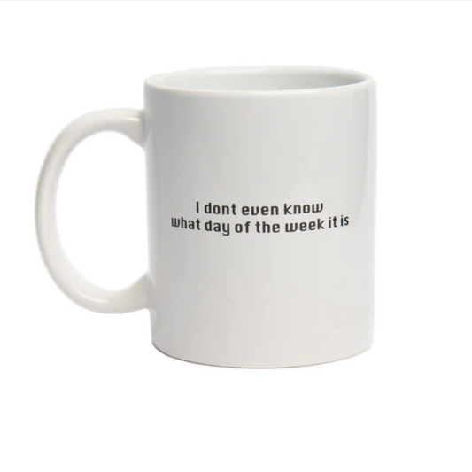 I Don't Know Mug (WHT)