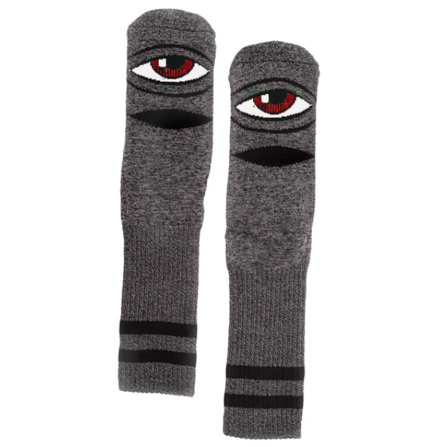 Heather Sect Eye Sock (Black)