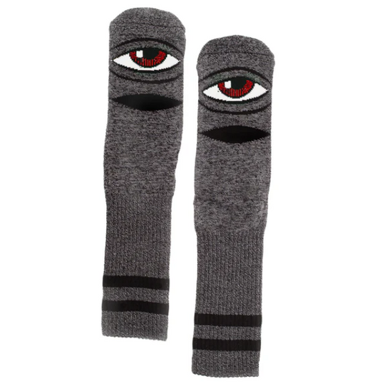 Heather Sect Eye Sock (Black)